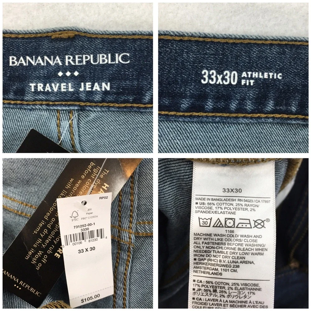 Banana Republic before completing